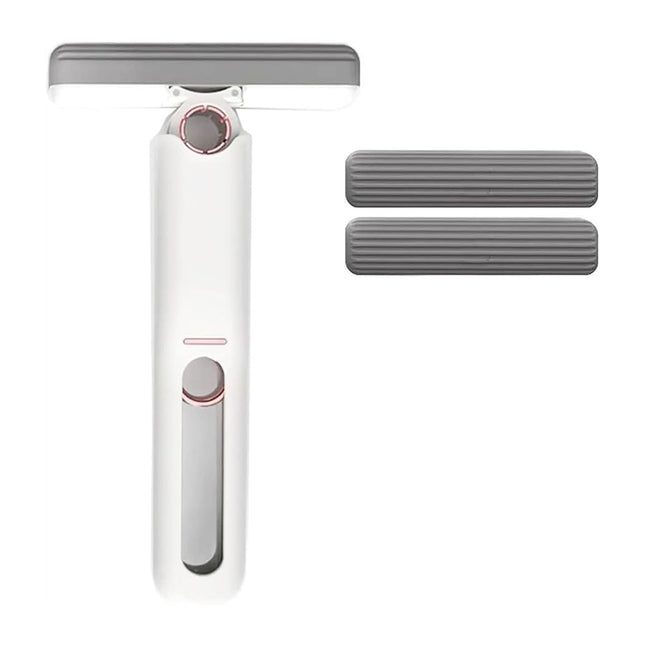 1pc2Mop Head,Hand-Washable Desktop Cleaning Mini Mop, Portable Self-Squeeze Mini Mop,  For Quick Cleaning Of Bathrooms, Kitchens