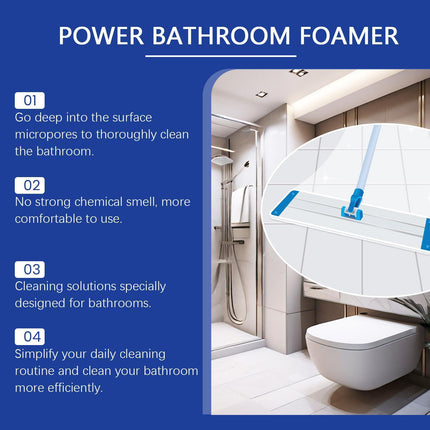 Clean Guest Bathroom Foam Cleaner Spray Multi-function Bathroom Bathtub Foam Cleaner To Remove Stains And Dirt