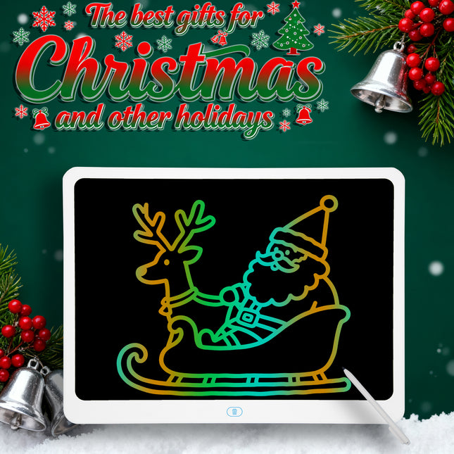 LCD Writing Tablet, Valentines Day Gifts For Kids,20 Inch Colorful Toddler Doodle Board Drawing Tablet, Erasable Reusable Electronic Drawing Pads, Educational And Learning Toys For Kids