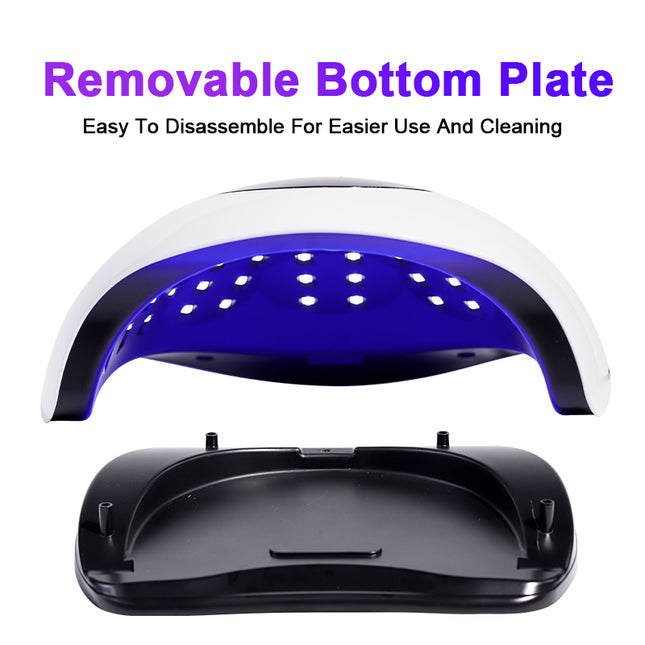 UV Nail Lamp, Dryer Light For Nails With 4 Timers LED Lamp Gel Polish Kit Gel Uv Light For Nails Professional Art Tools Automatic Sensor