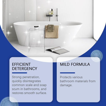 Clean Guest Bathroom Foam Cleaner Spray Multi-function Bathroom Bathtub Foam Cleaner To Remove Stains And Dirt