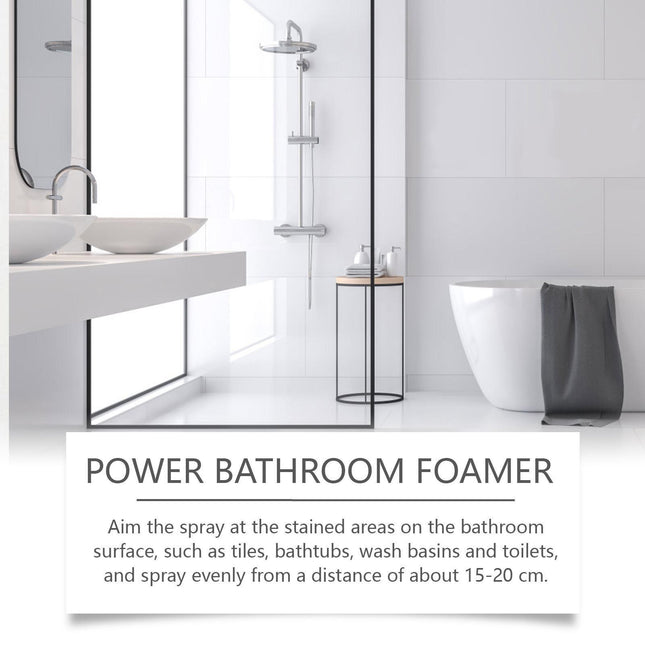 Clean Guest Bathroom Foam Cleaner Spray Multi-function Bathroom Bathtub Foam Cleaner To Remove Stains And Dirt