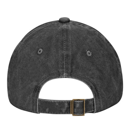 Black The Garden Father Hat For Men, Funny Adjustable Cotton Embroidered Gardeners Dad Baseball Cap